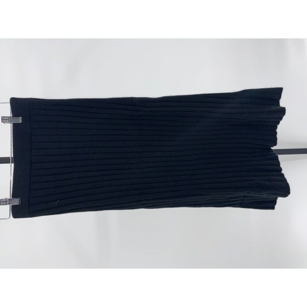 Quince Women's Mongolian Cashmere Midi Skirt Black S